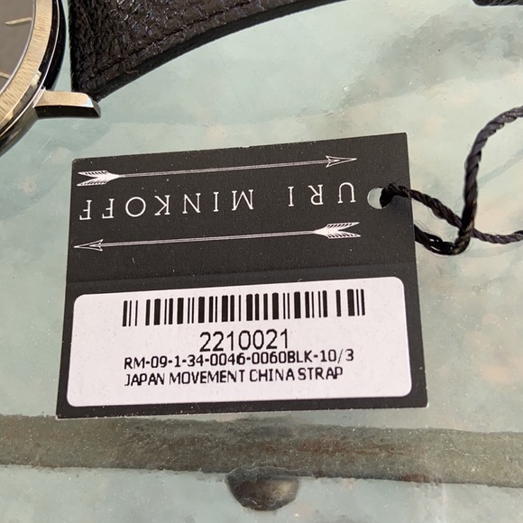 Uri Minkoff Men’s Quartz Watch - Picture 7 of 7